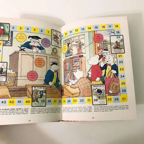 1976 Rupert The Daily  Express Annual Beaverbrook Newspapers Ltd Book - Picture 16 of 16